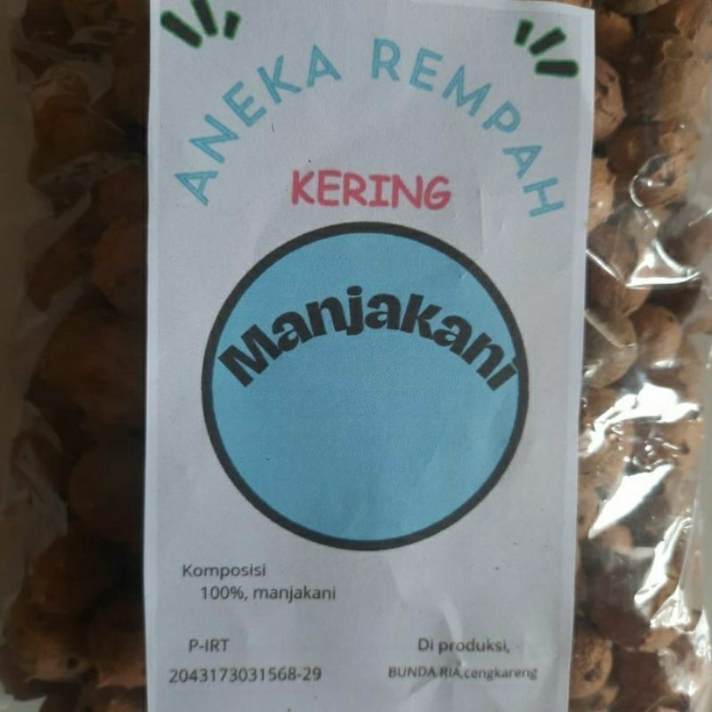 

buah manjakani kering 100 gram