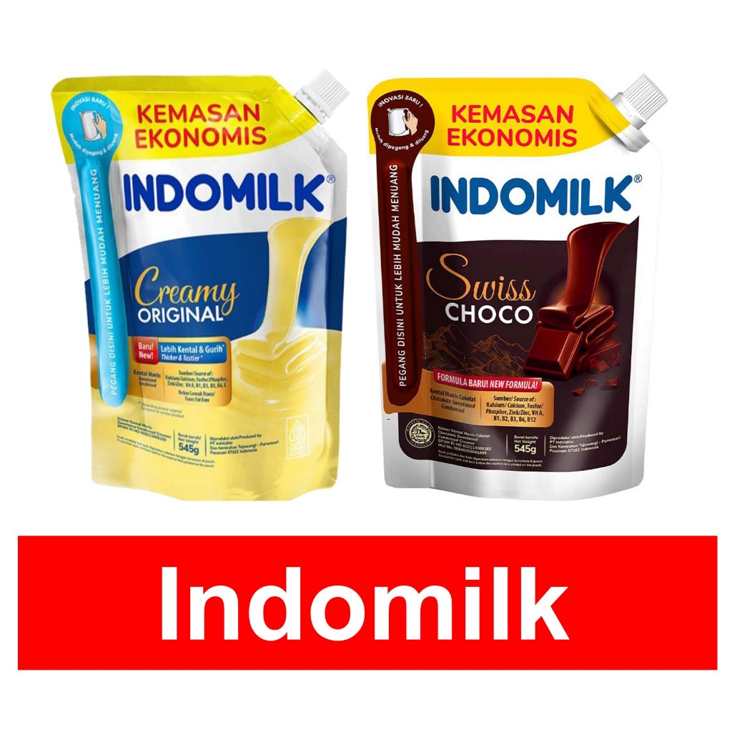 

IndoMilk Susu Kental Manis Pouch 545gr Exp Desember 2025 PROMO HALAL!!