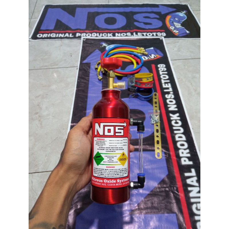 tabung nos universal variasi botol oli samping botol air radiator vixion dll
