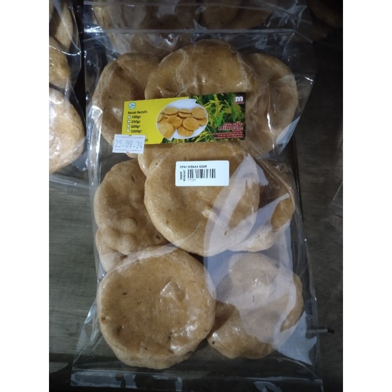 

Opak Oven MIRASA Rasa Premium Oleh-Oleh Khas Mangkubumi - Kab. Tasikmalaya