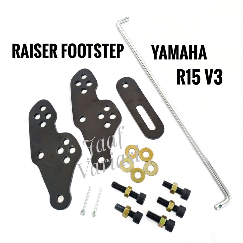 Raiser Footstep Yamaha R15 V3 VVA R15 V2 Peninggi Footstep R15
