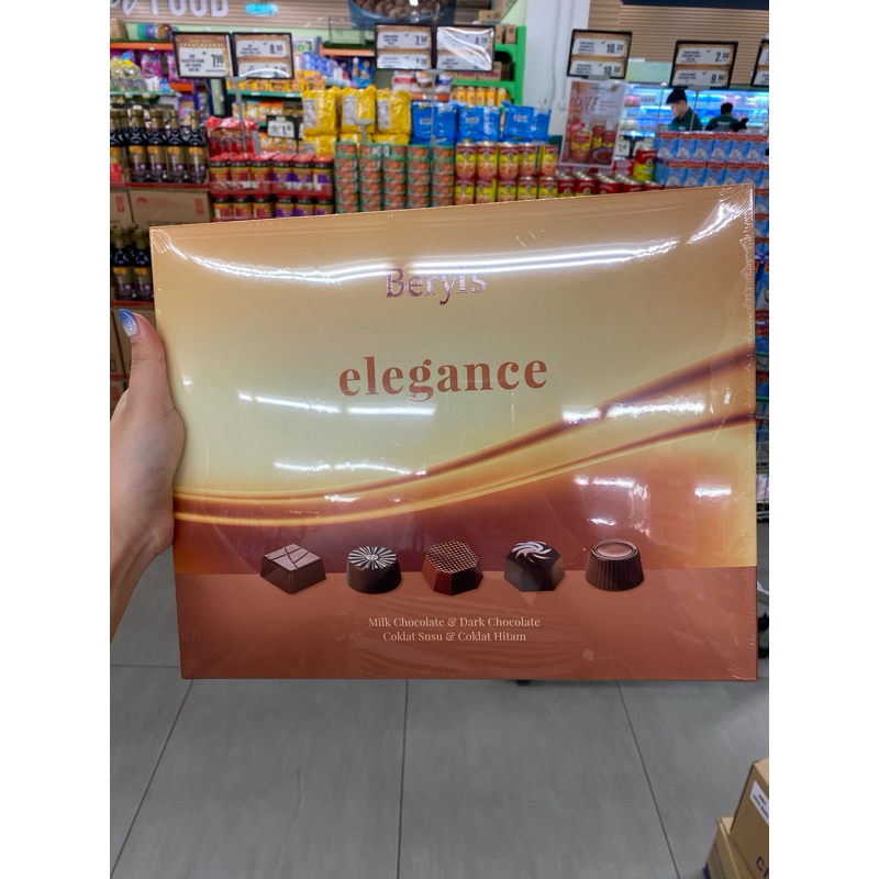 

beryls beryl's elegance milk chocolate & dark chocolate 150gr