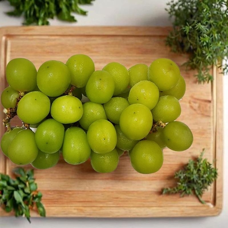 

Anggur shine muscat seedless 500 grams