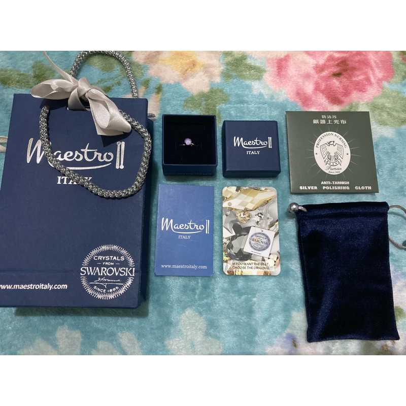 Silver 925 Swarovski Maestro II Turki