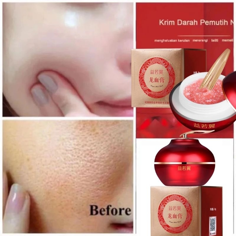 Krim pemutih wajah dragon blood