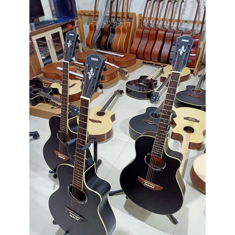 Gitar Yamaha Apx 500ii  akustik elektrik custom