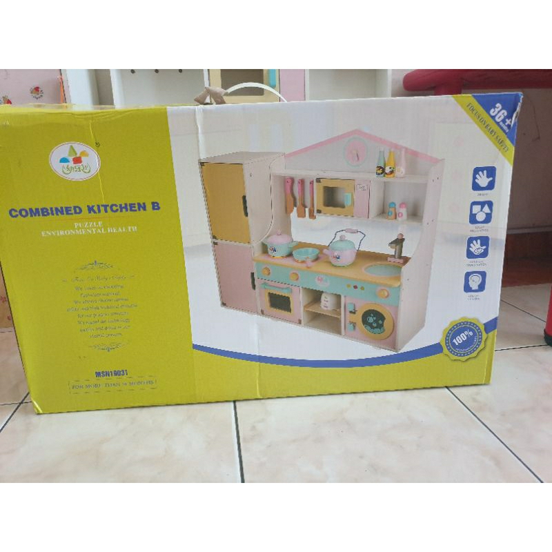 Preloved mainan kayu anak