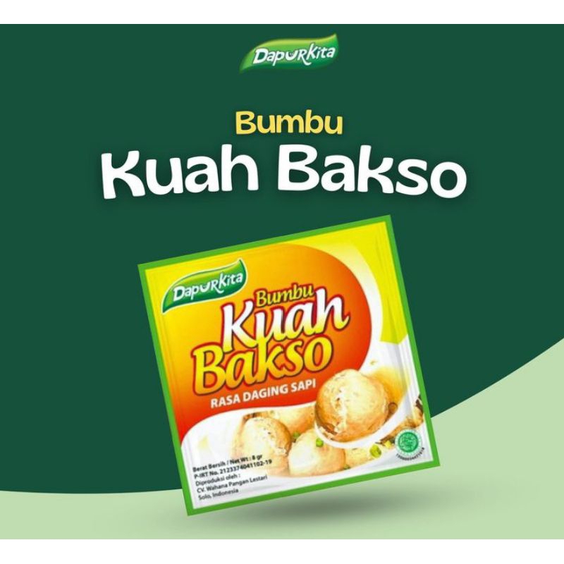 

Isi 72pcs Lebih hemat bisa dijual lagi BUMBU KUAH BAKSO harga grosir