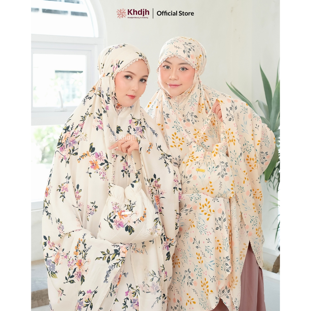 Khadijahlabel Mukena Dewasa Rayon Jumbo Fatimah Set Sajadah Terbaru