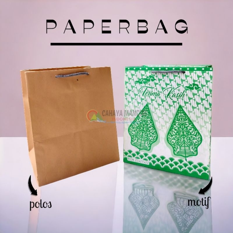 

PAPERBAG DUS NASI R10K (size 22x21x27)