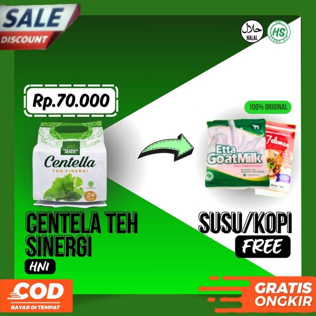 

Centella Tea HPAI: Teh Centella untuk Kesehatan Alami + Bonus Kopi/Susu