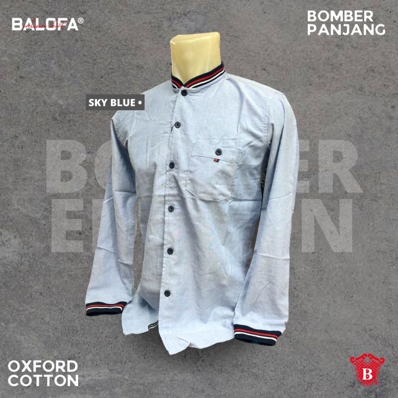 kemeja bomber balofa