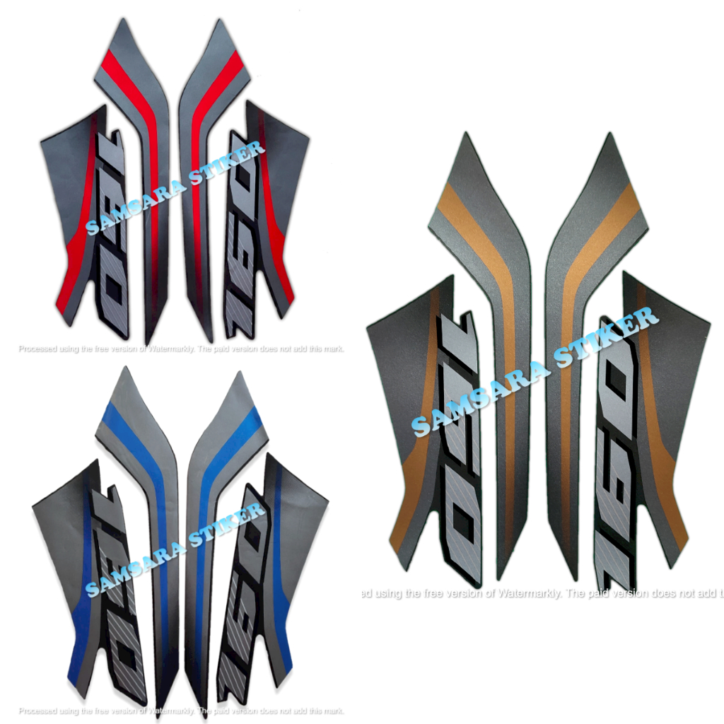 STICKER STRIPING MOTOR HONDA VARIO 160 2021 2022 STANDAR FULL SET