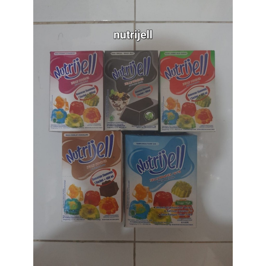 

NUTRIJELL EKONOMIS JELLY SERBUK 10GR BERBAGAI RASA ALL VARIANT