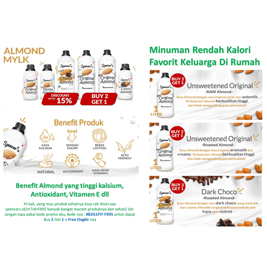 

ALMOND MILK _ Susu Almond Nikmat, Lezat & Sehat