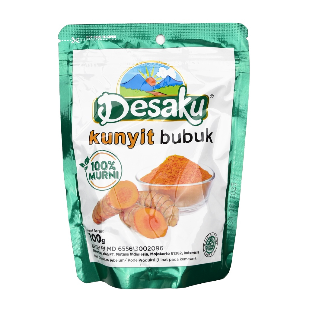 

Desaku Kunyit Bubuk Kemasan Ori 100gram