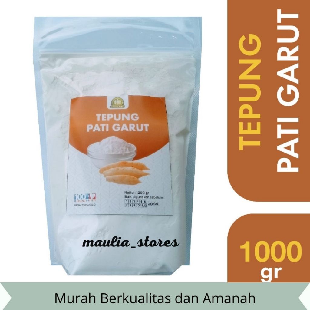 

Tepung Pati Garut 1kg