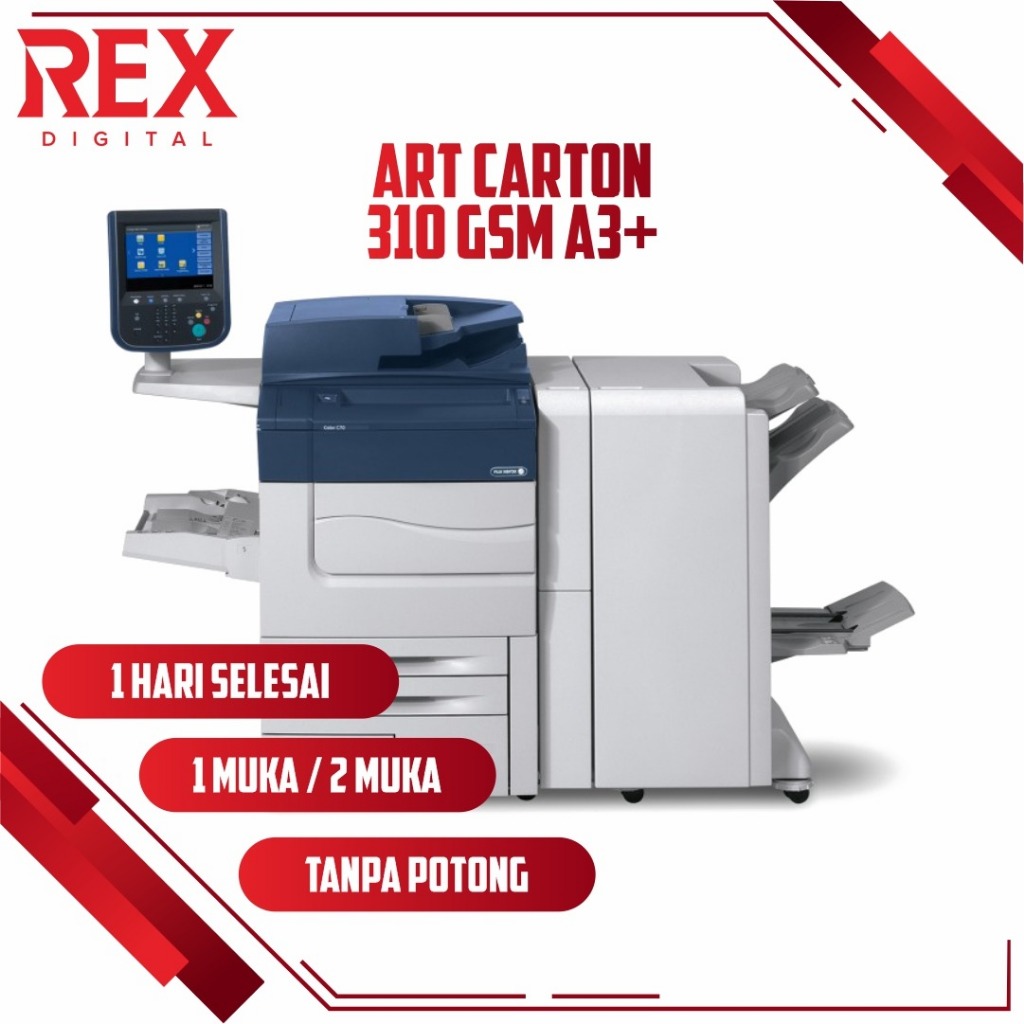 

Digital Printing Art Carton, AC 310gr, A3+, Card, Hangtag, POP, Poster