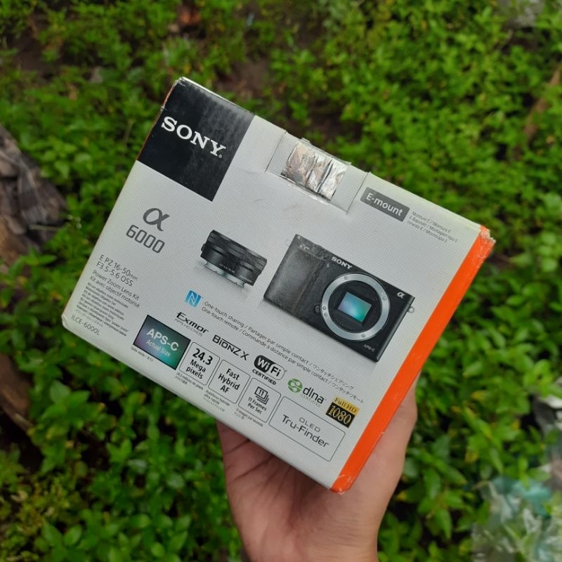 Box Sony a6000 kardus Sony a6000