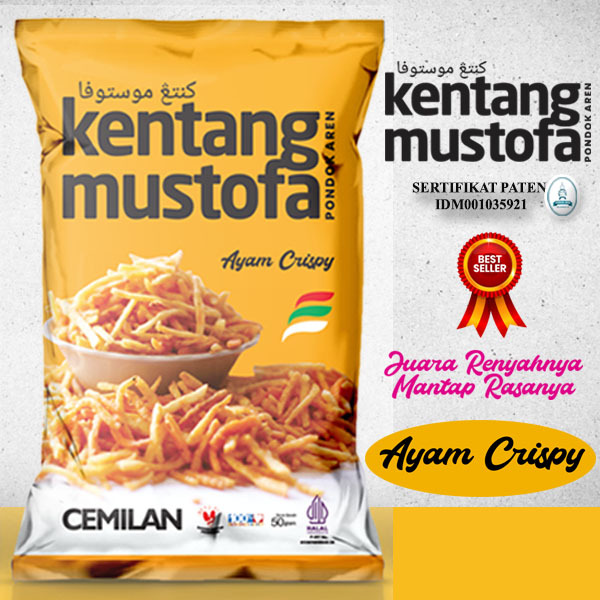 

Kentang Mustofa Goreng Keripik Kripik Kering Kentang Mustopa Mustofa Balado Pedas Manis Original Pondok Aren