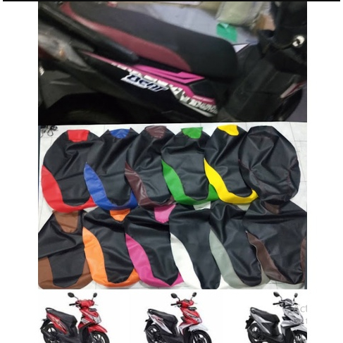 Kulit jok motor Beat Karbu/ Sarung jok motor HONDA Beat New/Fi/Pop/Street