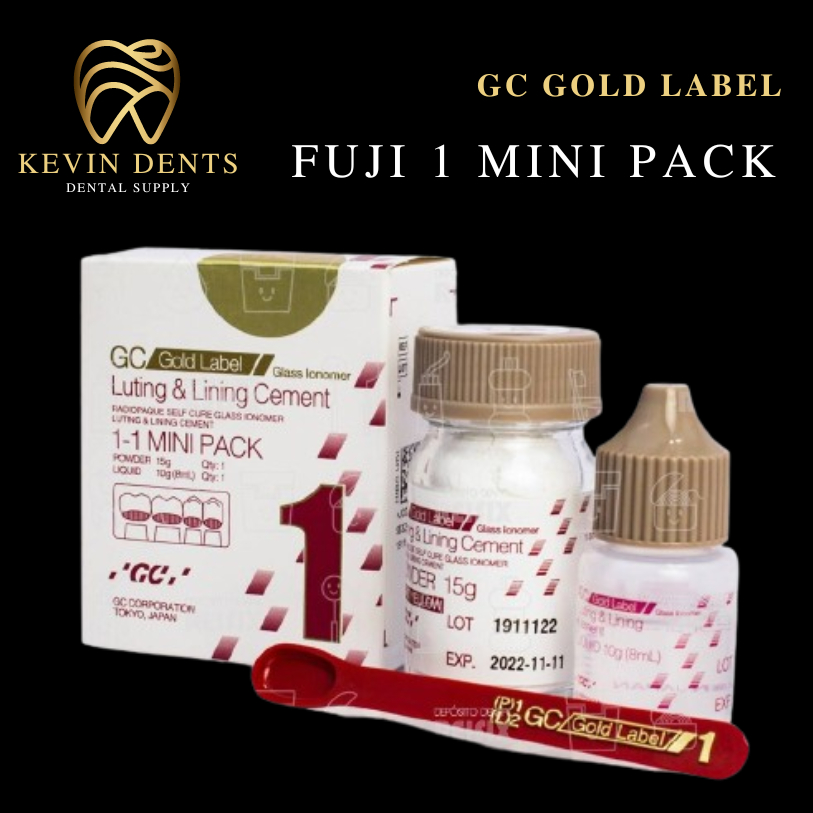 GC Fuji 1 Mini Pack GIC / Dental Glass Ionomer, Fuji I Japan Gold label