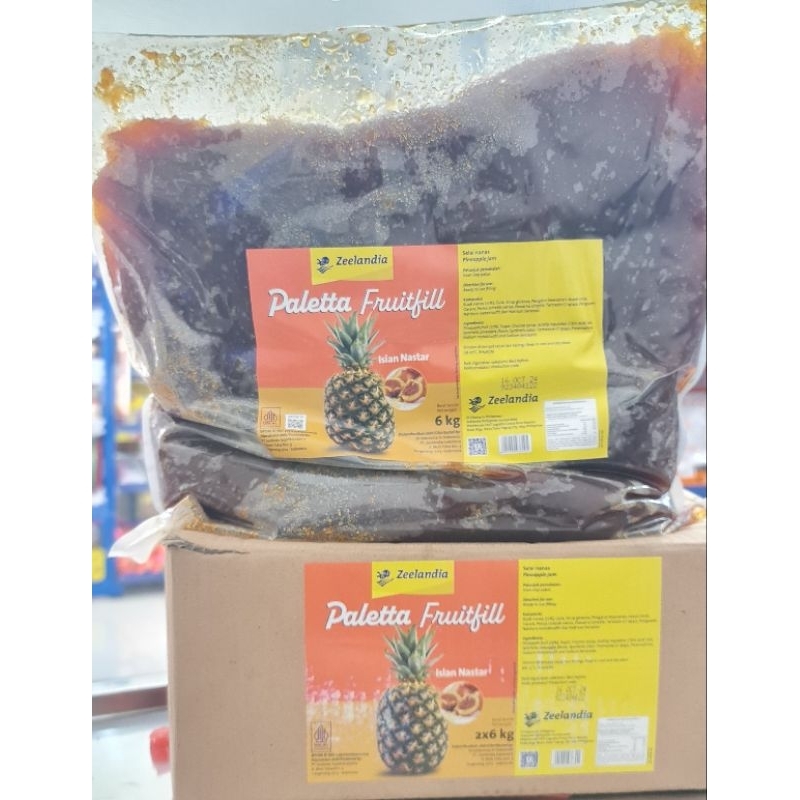 

Zelandia Selai Nastar 100% asli nanas 500gr/Selai Nastar 100% nanas