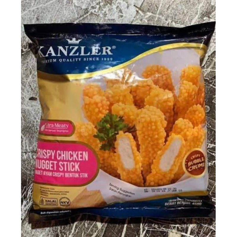 

Crispy Chiken Kanzler Nugget Original 100% Halal