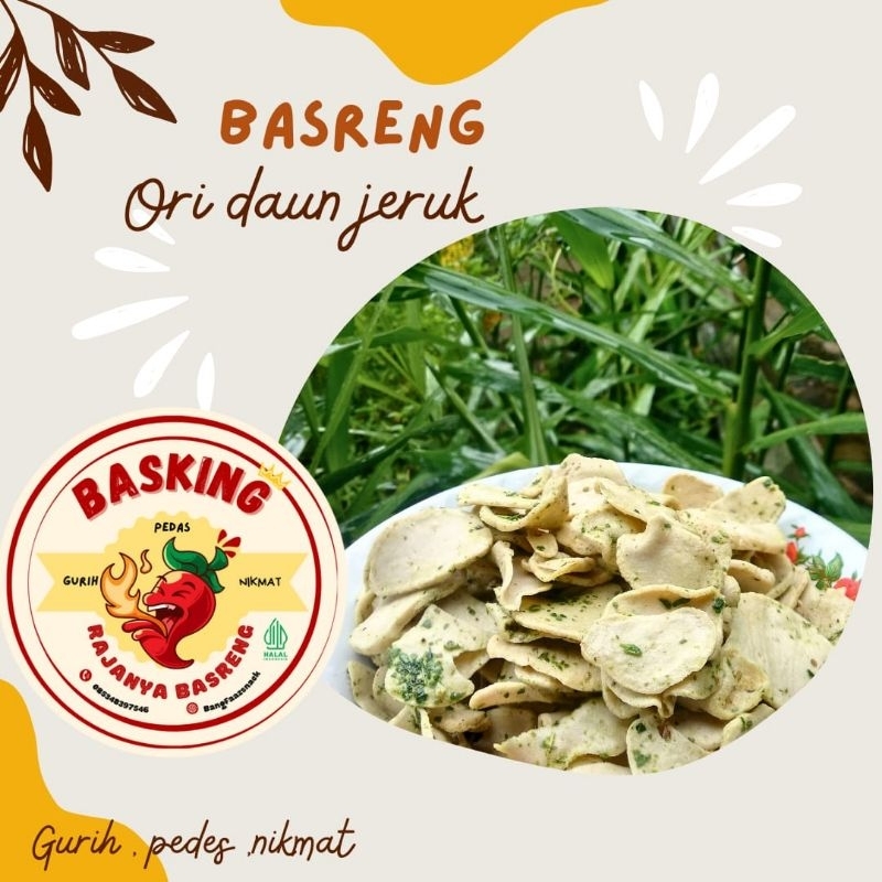 

BASRENG DAUN JERUK ORIGINAL UKURAN 350Gr