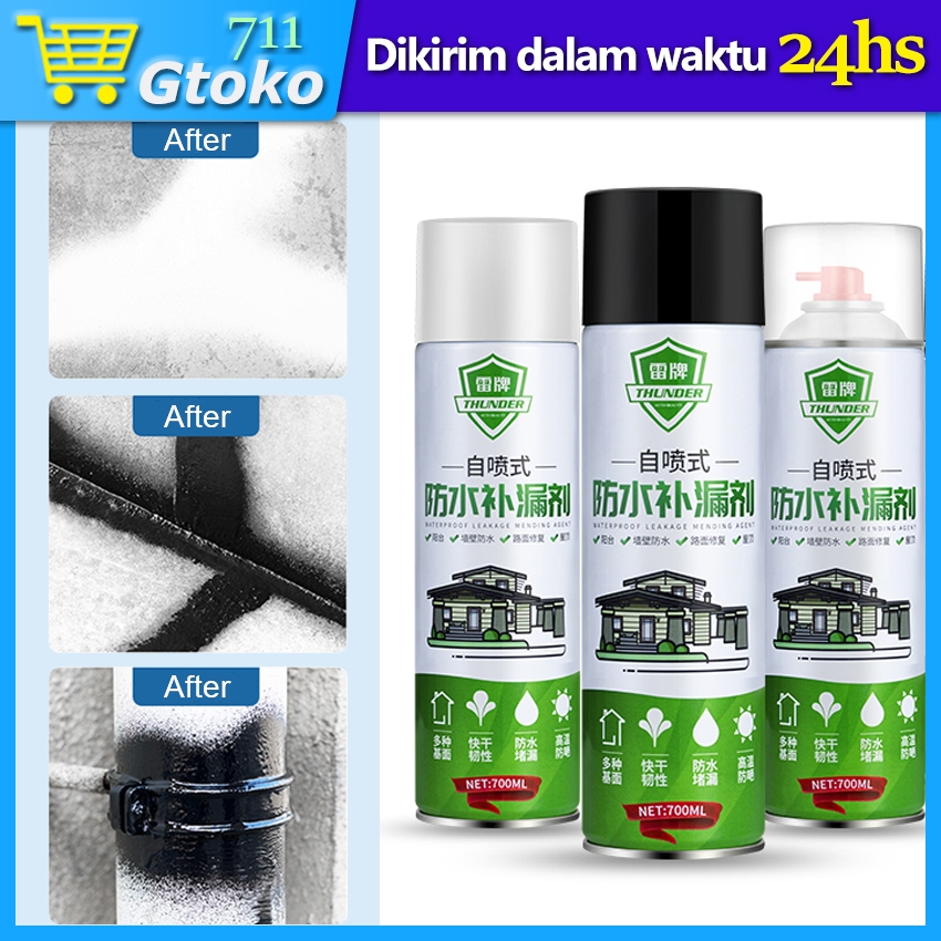 450ml / 1200ml Spray Anti Bocor Waterproof Transparan Tahan Air Semprotan Ajaib Sealent Lem Penambal
