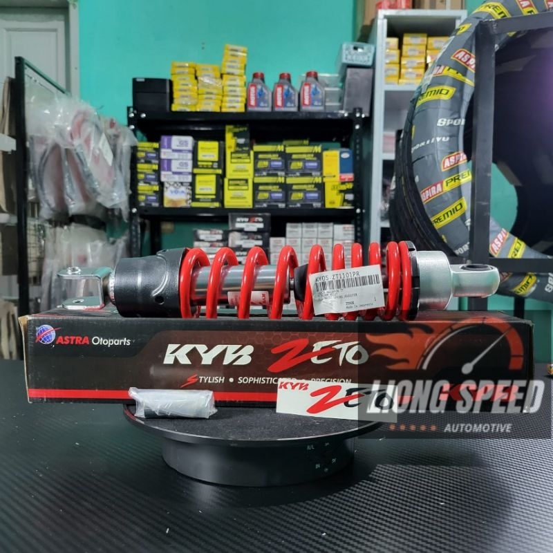 Shockbreaker Belakang Motor Yamaha Mio M3 AKS SSS 125 Fazzio Lux Neo Fino Sporty ZT1101 Original Kyb