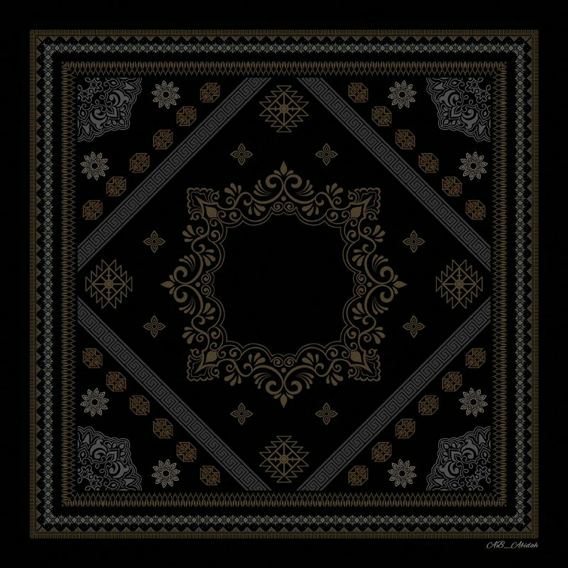 custom hijab segiempat / hijab custom / hijab voal /hijab tryspan / hijab printing / kerudung segiem