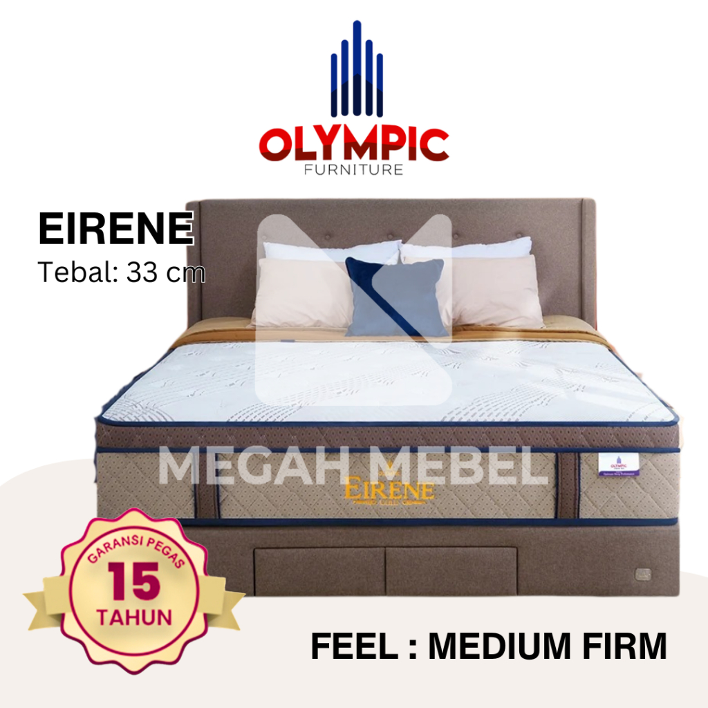 Olympic Springbed Tipe Eirene Full Set Kasur Saja