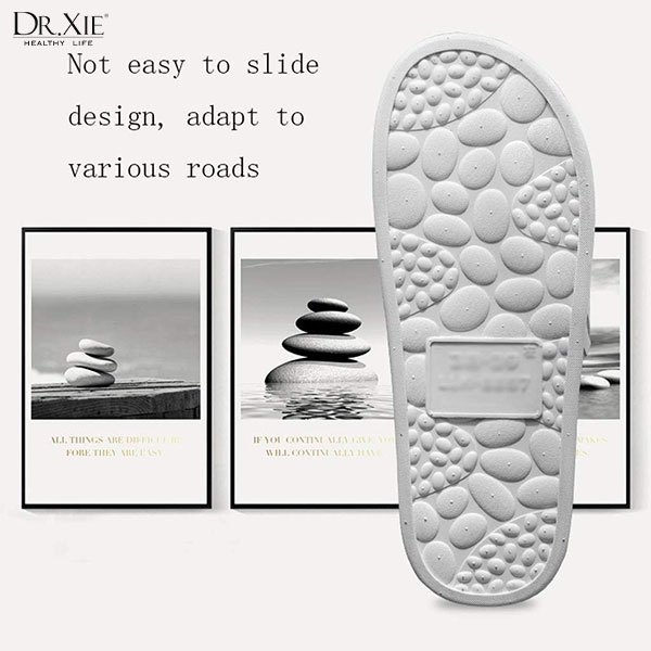 Sandal Pijat terapi Refleksi Anti Slip Ringan Pria Wanita unisex Rumah Dalam Ruangan outdoor Slipper Pijat Non-Slipp PVC/Sandal Pijat Refleksi Telapak Kaki Sendal Rematik Reflexi Reumatik Akupuntur Terapi Kesehatan Slop Repleksi Therapy Rubber Pria Wanita-2