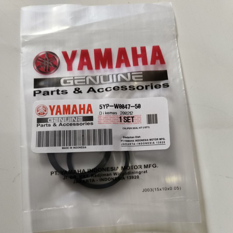 Seal Oring Kaliper Cakram Piston Yamaha Mio Soul / Mio J / Fino / Vega ZR / Jupiter Z / Jupiter MX 5