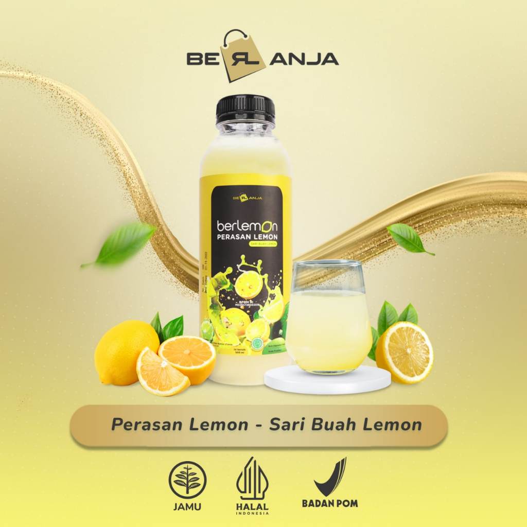 

Berlemon 500 ML Minuman Diet Kesehatan Berlanja Lemon Sari Lemon Murni Minuman Detoks B Erl Cosmetics