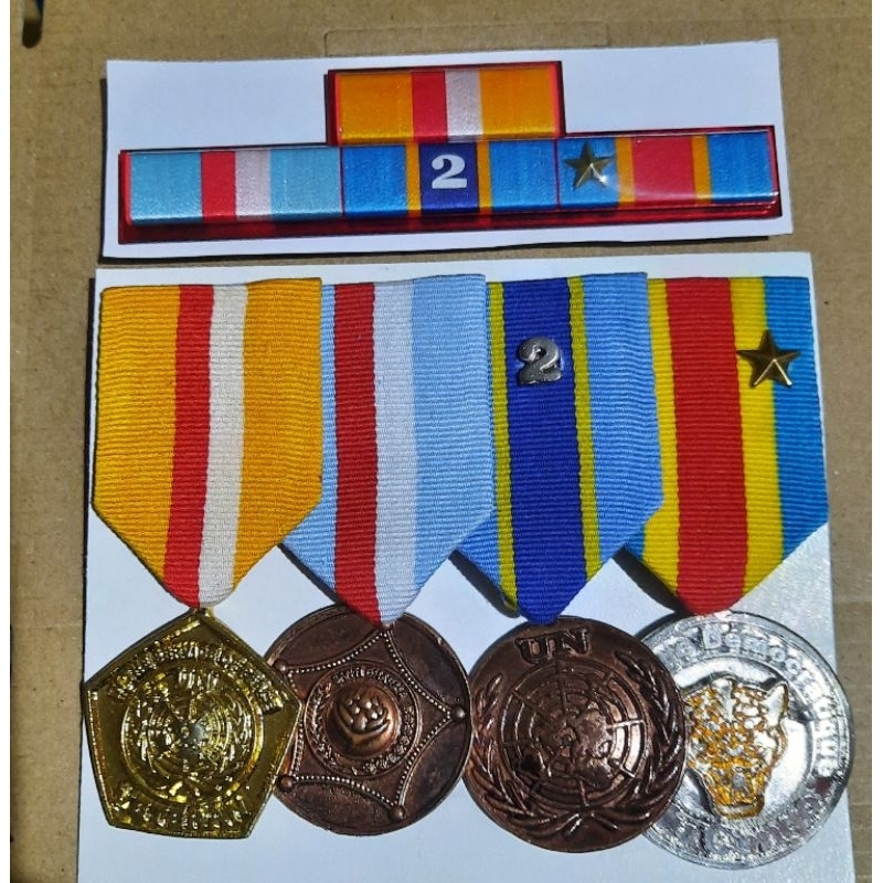 Veteran UN, Santi Dharma, UN Medal Monusco, Congo PDH dan PDU / Satya Lencana Tanda Jasa