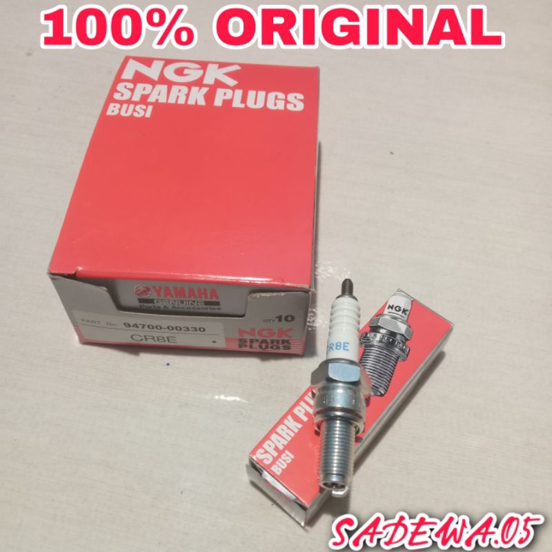 BUSI ORIGINAL NGK CR8E YAMAHA BUSI VIXION,, R15, R25,