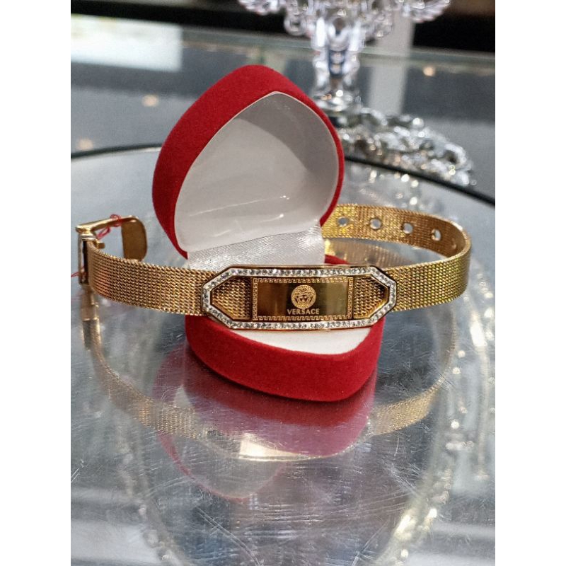 gelang rantai titanium jam anti karat