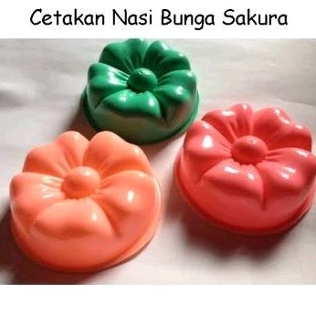 (NASI SAKURA) Cetakan Nasi Bunga Sakura/cetakan bento/bento rice mold/cetakan puding