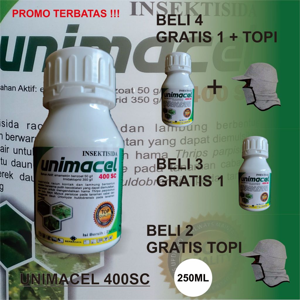 INSEKTISIDA UNIMACEL 400SC 250ML