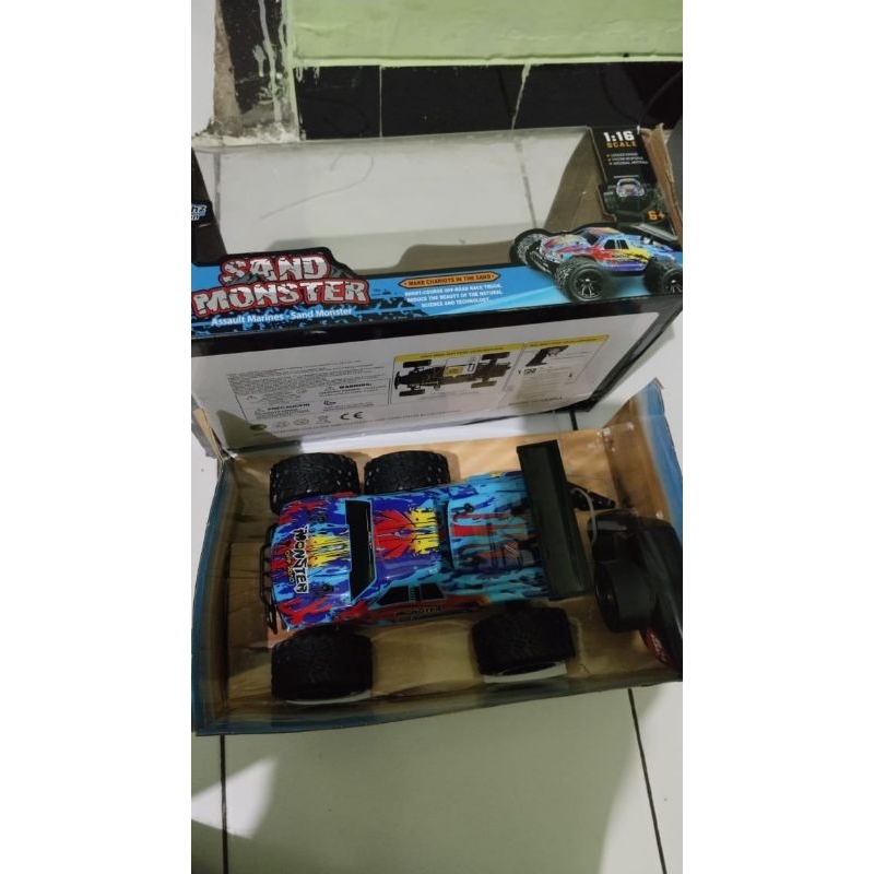 Rc MOBIL OFFROAD SAND MONSTER SCALE 1:16