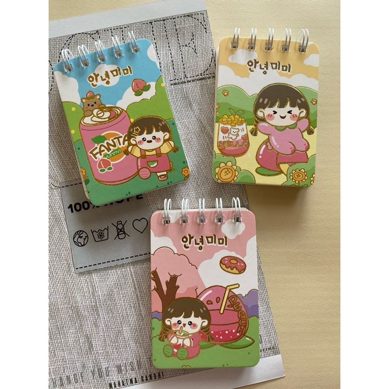 

memo note lucu / mini notes / notes lucu gemas