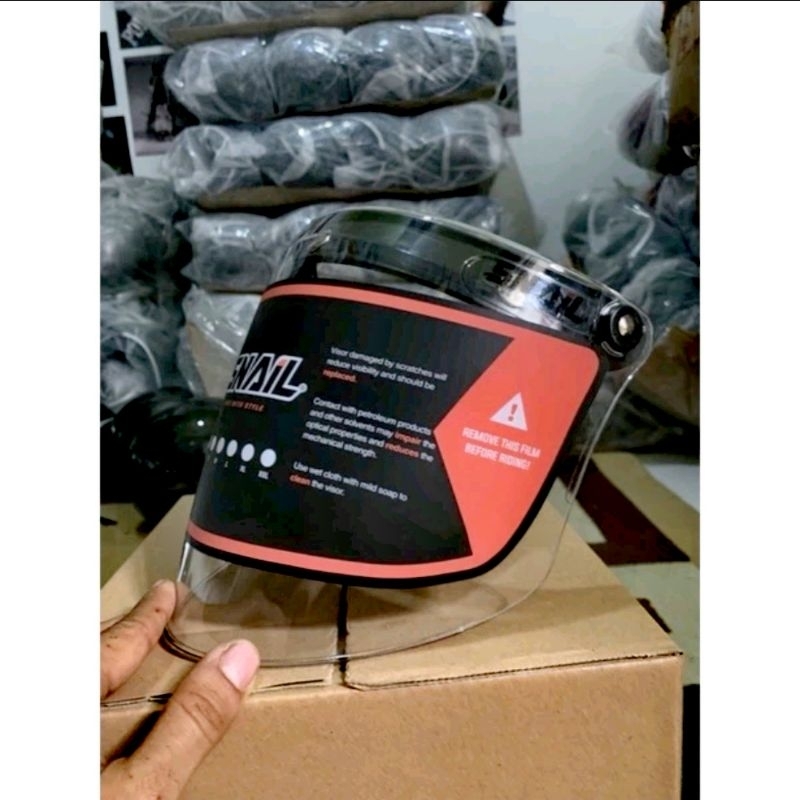 visor kaca helm venom ORIGINAL SNAIL bisa untuk helm bogo simpsons boutler cargloss dll