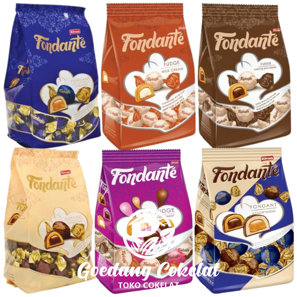 

Elvan Truffle Fondante Fudge Assortment Chocolate 400g