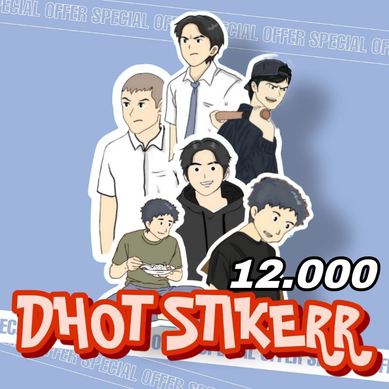 

STIKER KARTUN DHOT DESIGN 35 PCS MURAH (CUTTING)