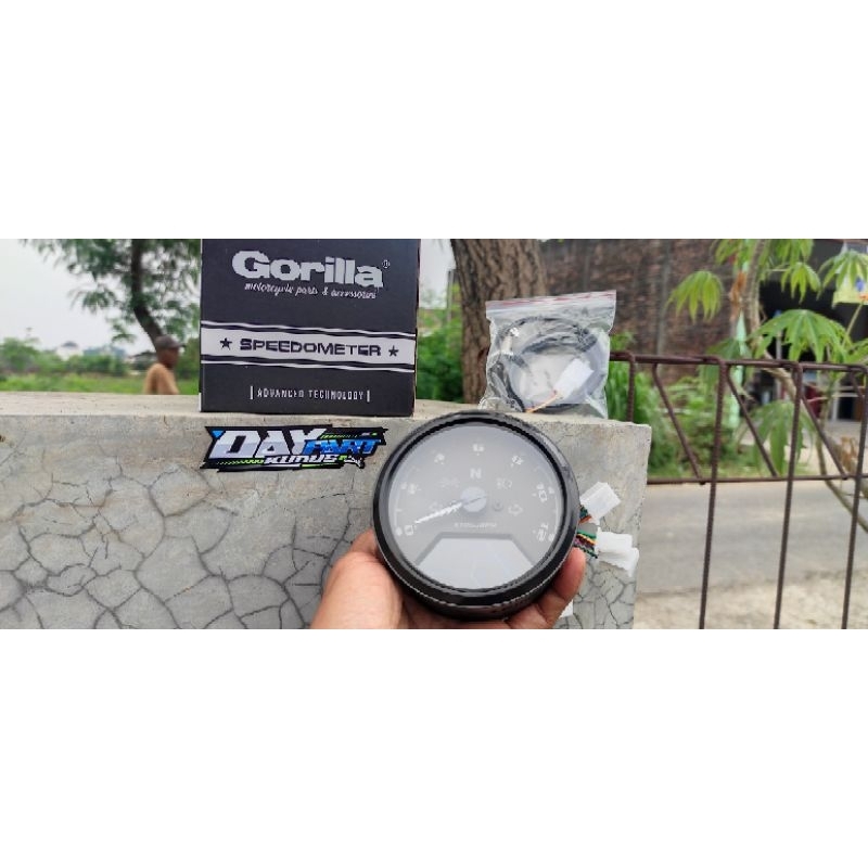 speedometer babon spedometer digital bulat digital led set sensor magnit speedometer cb gl mp tiger 