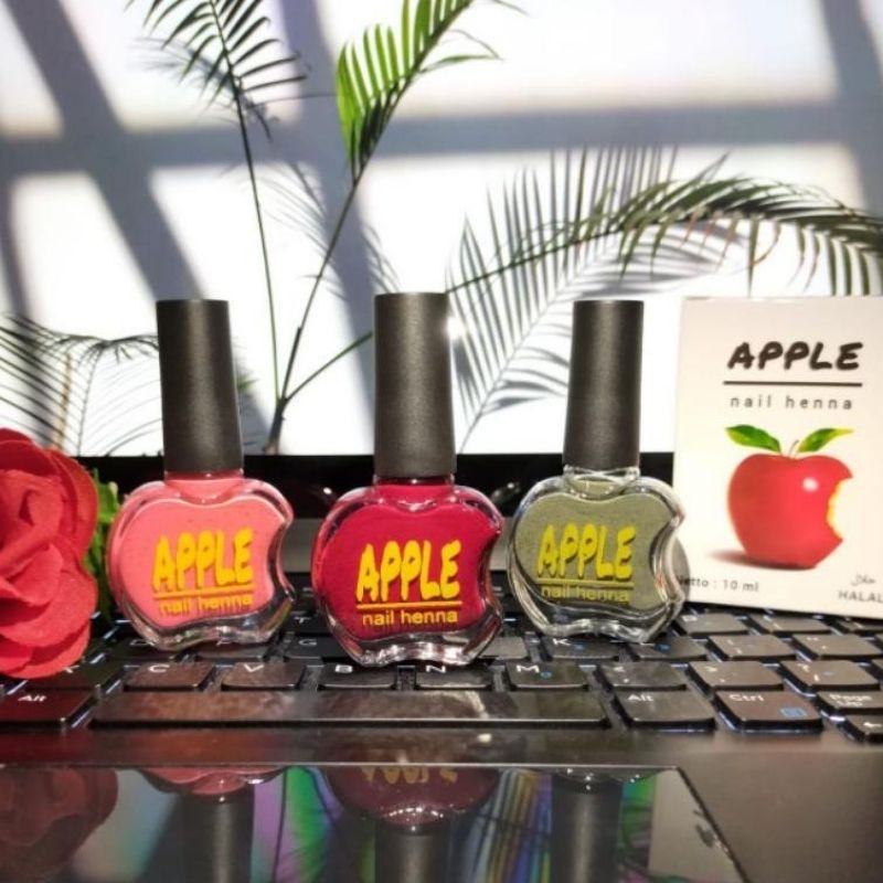 INAI MUSLIMAH / APPLE NAIL HENNA / INAI KUKU MUSLIMAH - HENNA KUKU - HENA KUKU - PACAR KUKU