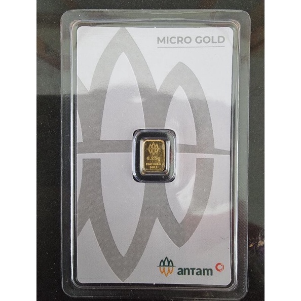 KODE Q99A Logam Mulia LM Antam 25 gram