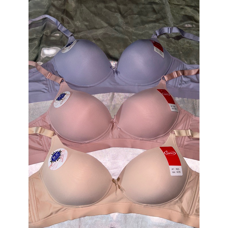 BH BRA SOREX 9825 TANPA KAWAT BERBUSA CUP B-C 36-42